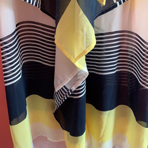 Blue white and yellow tank - Picture 3 of 3